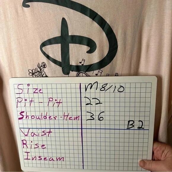 Disney Mickey& Minnie mouse crewneck long sleeve T-shirt dress. Pink Lounge wear - Picture 9 of 9